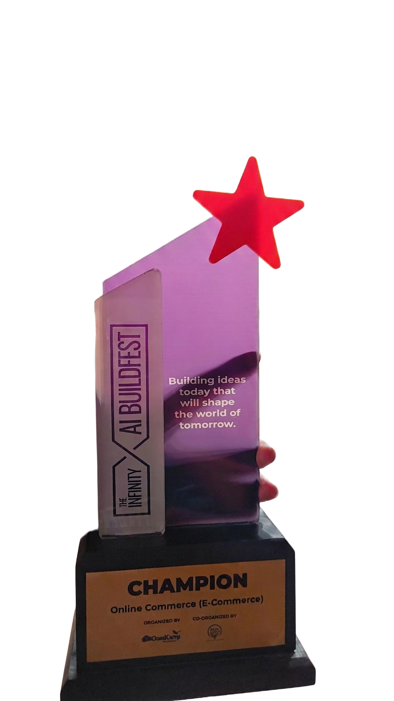 AI BuildFest 2026 Champion Trophy